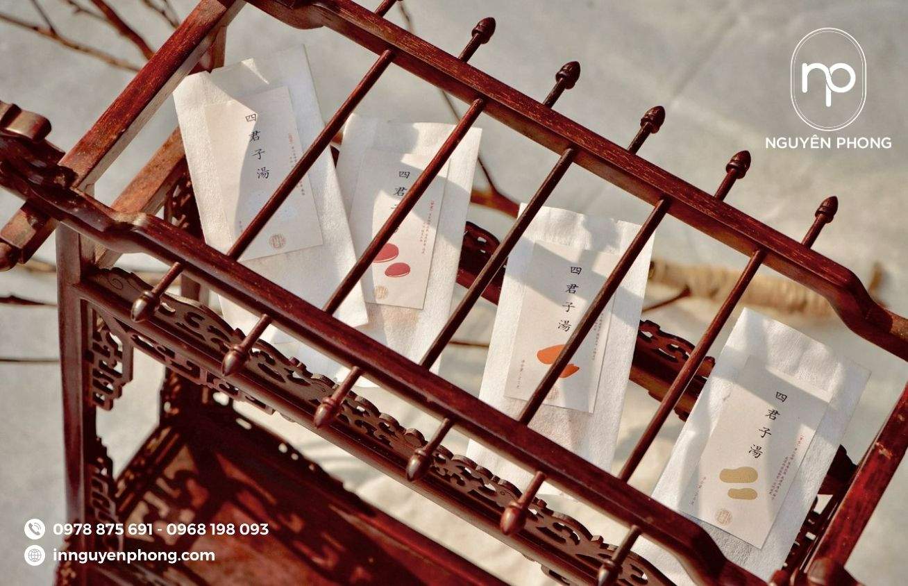 Mẫu logo đông y trên tem nhãn